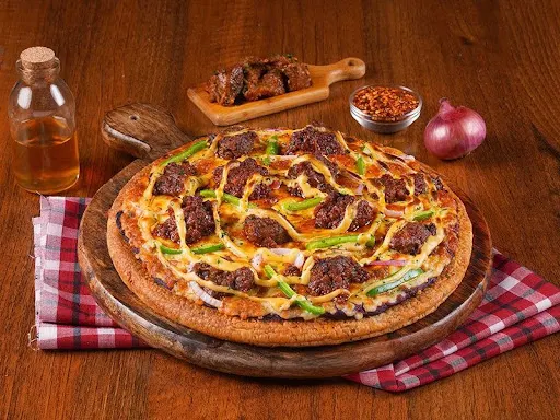 Peri Peri Mutton Pizza (Medium Pizza)