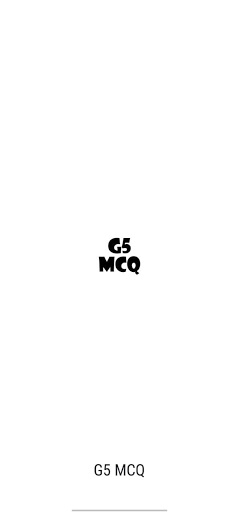 G5 MCQ