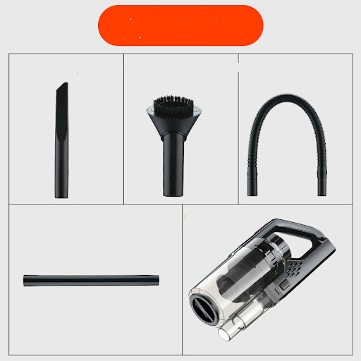 Title 3, Wired car vacuum cleaner Powerful wet and dry c...