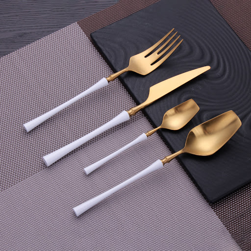 4pcs set white gold