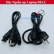 Dây Nguồn Sạc Laptop Dell - Đoạn Cáp Nguồn Kết Nối Điện 220V Vào Củ Sạc Laptop