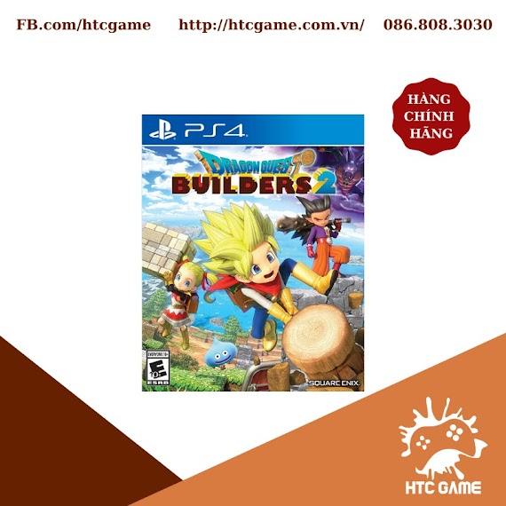 [Mã 1212Elsale0 Giảm 5% Đơn 400K] Đĩa Game Dragon Quest Builders 2 Dành Cho Ps4