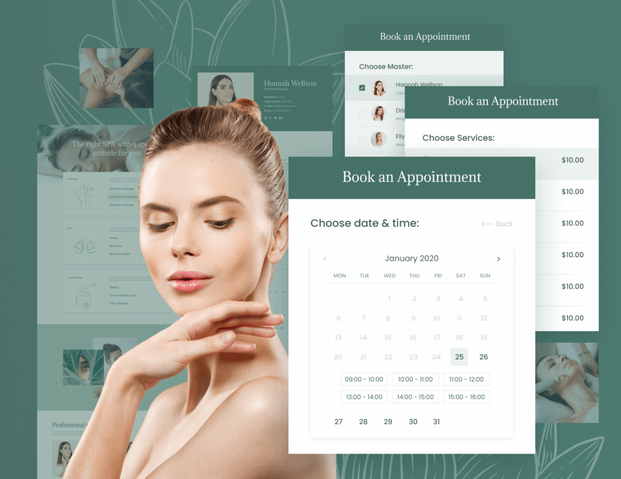 Run a spa business With Dynamic WordPress template