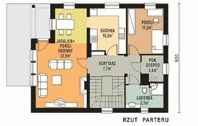 WB-0021 - Rzut parteru