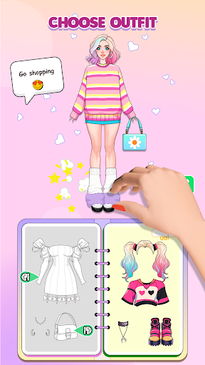 Screenshot Doll Color: DIY Paper Crafts