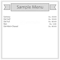 Pandit Ji Dhaba menu 1