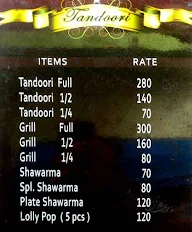 Zahoor Briyani & Fast Food Centre menu 1