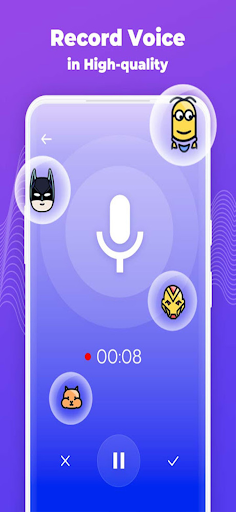 Screenshot Voice Editor & Voice Changer