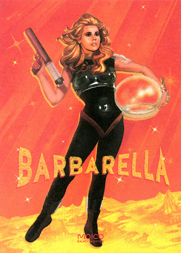 Przód ulotki filmu 'Barbarella'