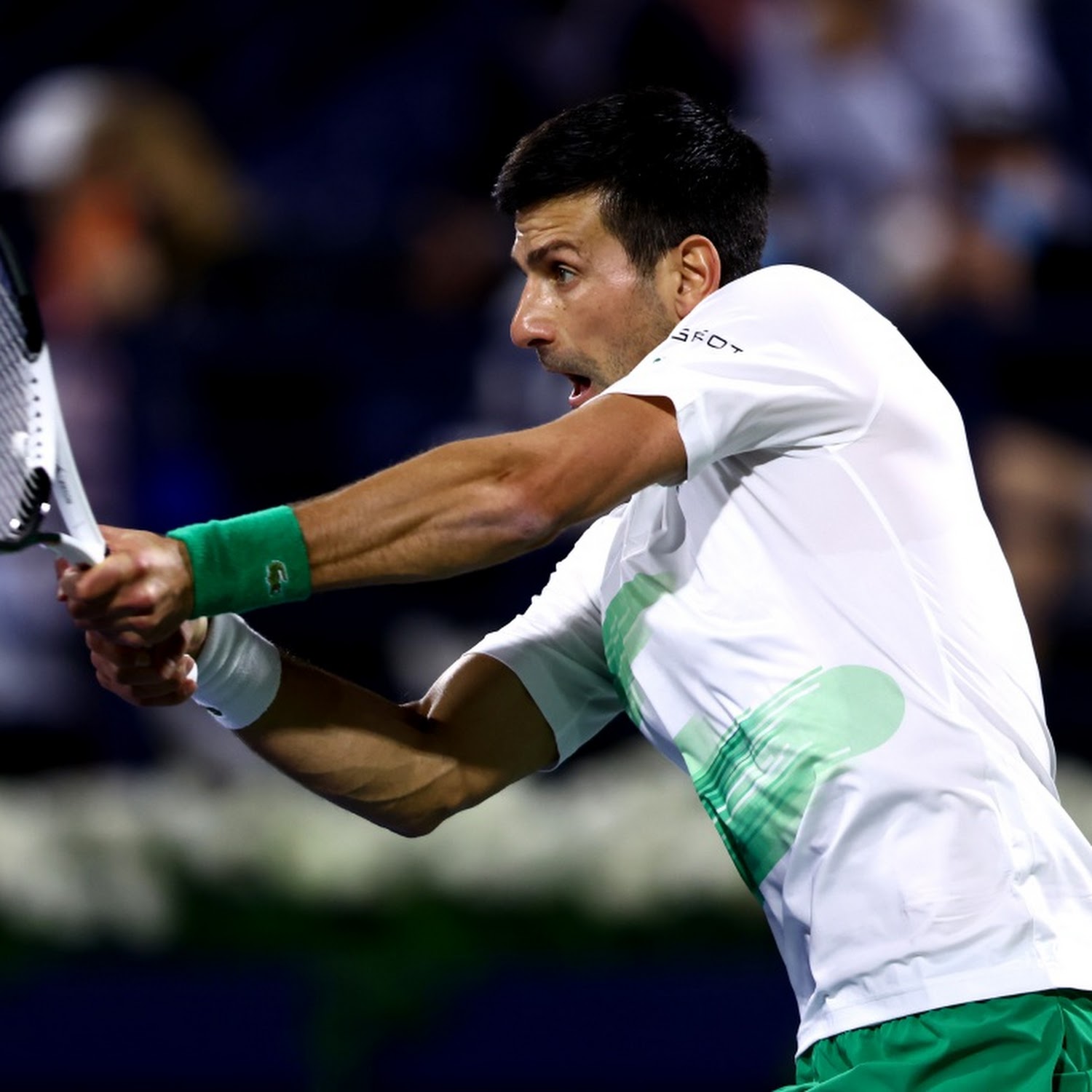 In preparation for the Dubai Duty Free Men's Open, tennis legend Photo  d'actualité - Getty Images