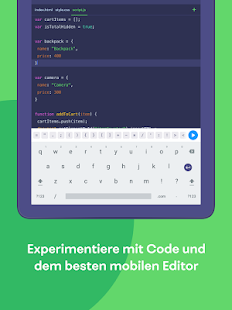 Mimo: JavaScript/Python/HTML programmieren lernen Screenshot