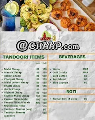 @Chaap.com menu 1