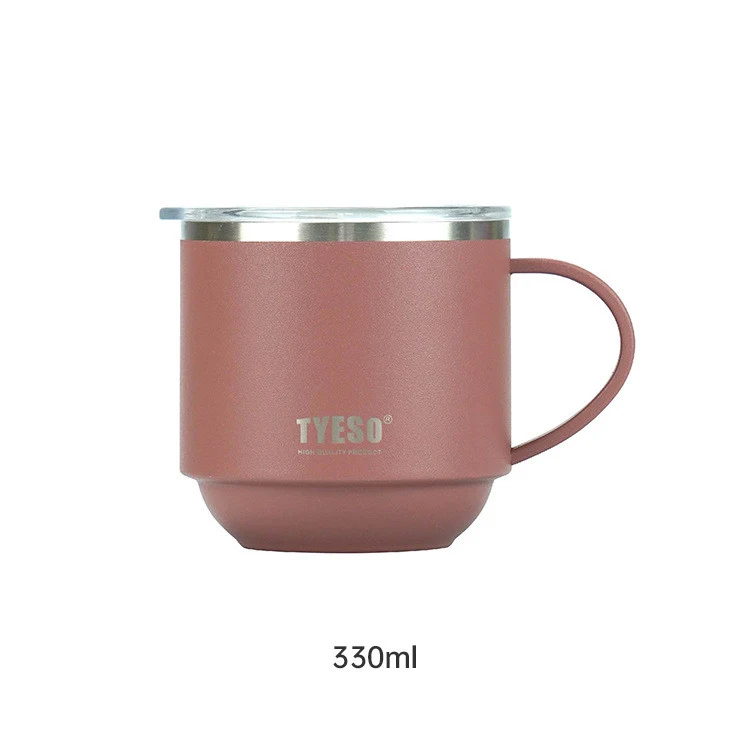 Title 3, Taza Aislada de Acero Inoxidable con Asa para H...