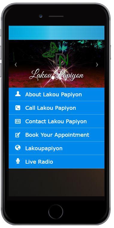 Android application Lakou Papiyon screenshort