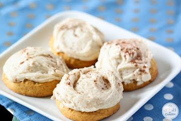 Frosted Pumpkin Cookies
