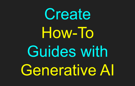 Kimavi: Create Guides with Generative AI small promo image