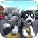 Cute Pocket Cat And Puppy 3D icon