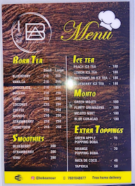 Bobaamour menu 1