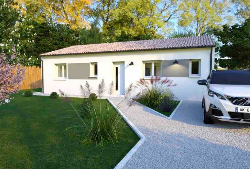  Vente Terrain + Maison - Terrain : 355m² - Maison : 80m² à Saint-Médard-en-Jalles (33160) 