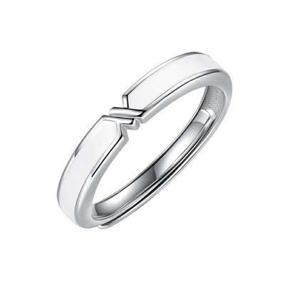 Title 1, S925 Sterling Silver Couple Rings, a timeless s...