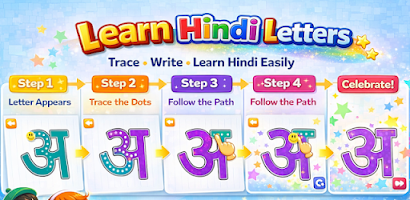Hindi learning app for kids Screenshot 1 of 9