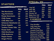 Santoss Pro Dhaba menu 1