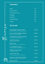 Centaurus menu 8