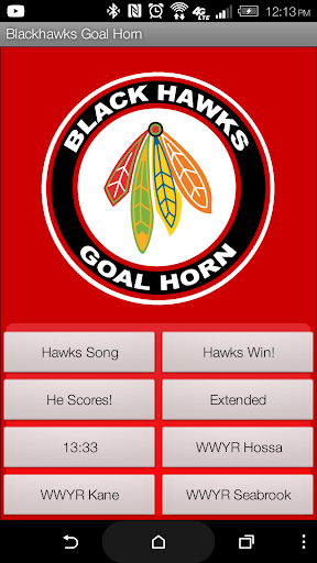 Chicago Blackhawks Goal Horn