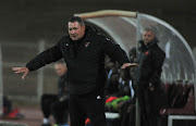 Steve Barker of Stellenbosch FC during the Absa Premiership match between Polokwane City and Stellenbosch FC at Old Peter Mokaba Stadium on October 02, 2019 in Polokwane, South Africa. 