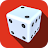 Dice rolling - 3D dice roller icon