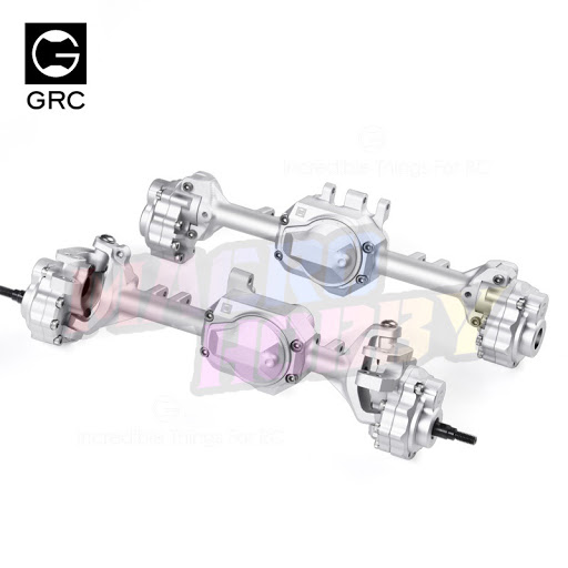 GRC G2 Aluminum Full Front & Rear Axle Set For Traxxas TRX4 TRX-4