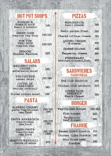 Mug Shots menu 