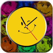 Smiley Clock Live Wallpaper  Icon