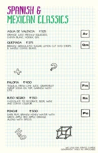 Poco Loco Tapas and Bar menu 1