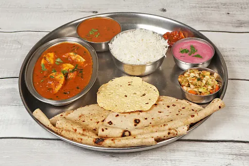 Egg Masala Thali