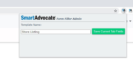 SmartAdvocate Form Filler Administrator