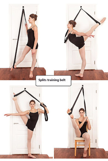 Title 8, Trainer Tension Band Yoga Stretch Belt