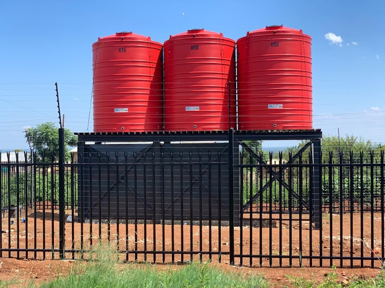 A Coke Ville groundwater harvesting system in Limpopo. Picture: SUPPLIED/COCA-COLA