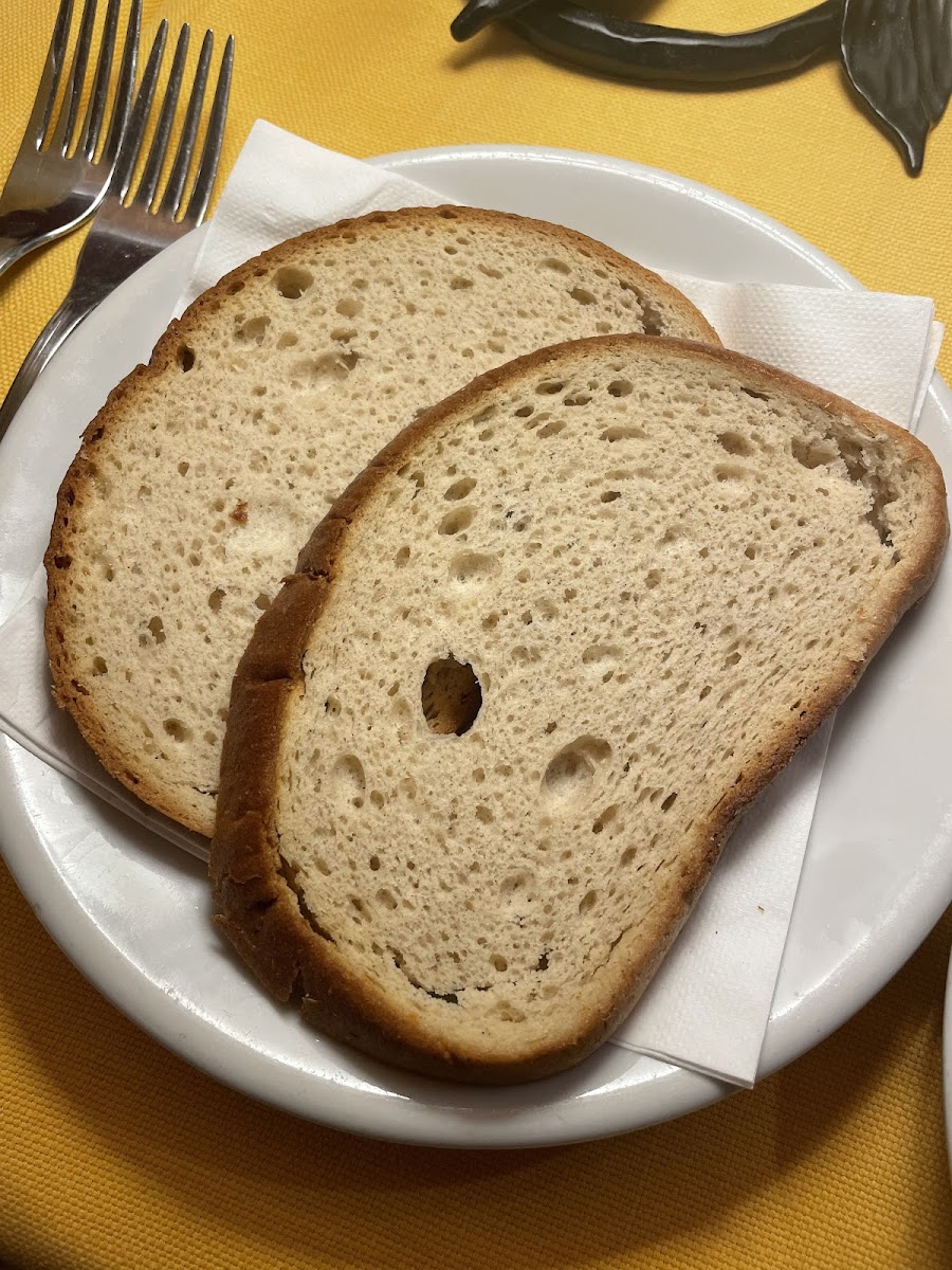 Gluten free bread