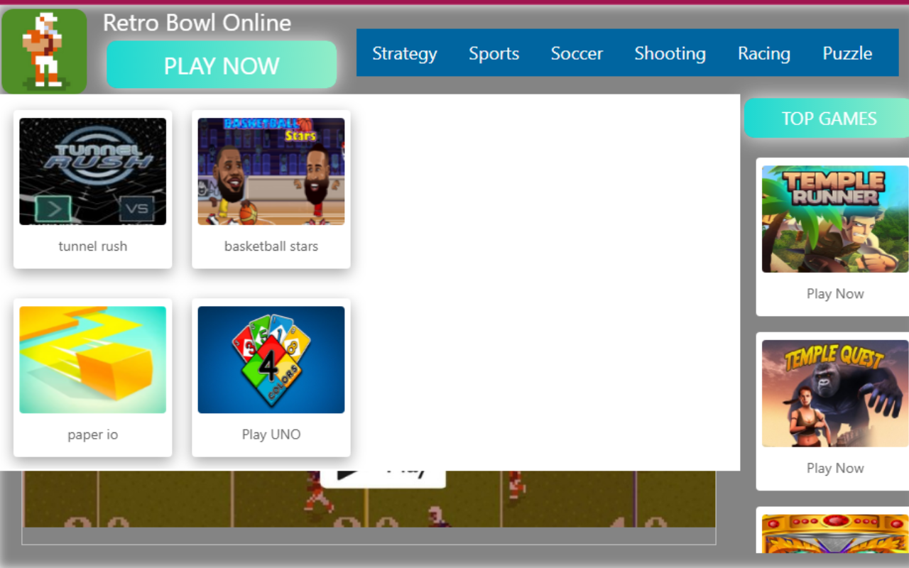 Retro Bowl Online Unlocked [Free Game] Preview image 1