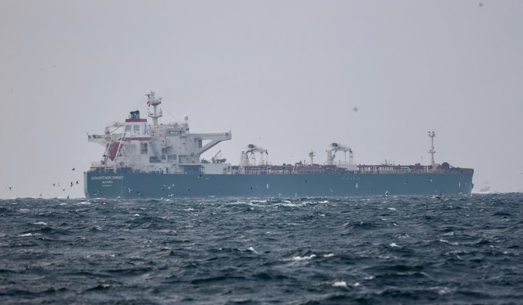 Marshall Islands-flagged oil tanker Advantage Sweet sails near Istanbul, Turkey, January 10, 2023. Picture: YORUK ISIK/REUTERS