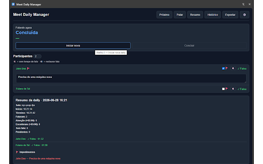 Meet Daily Manager screenshot 1