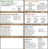 Good Foods menu 1