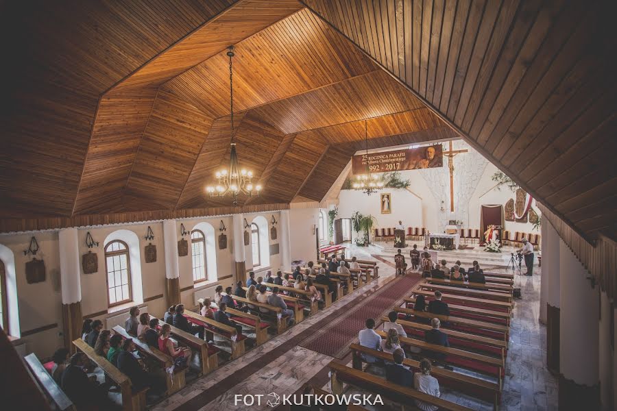 Wedding photographer Monika Kutkowska (fotokutkowska). Photo of 7 September 2017