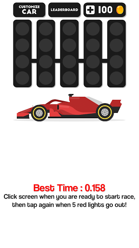 Screenshot Race Start Test Formula Reflex