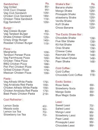 Tea Bar menu 2