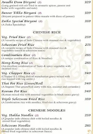 Zaika Restaurant & Party Hall menu 3