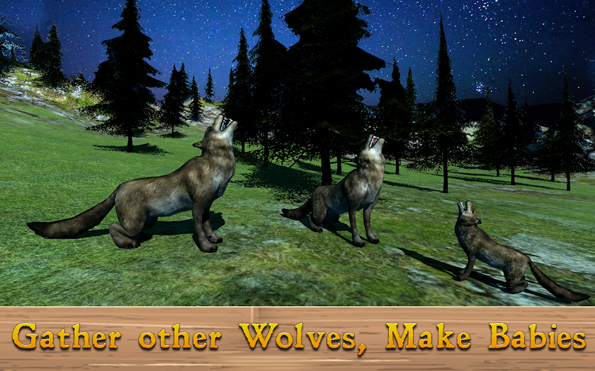 Wolf Pack Simulator 3D Screen 2