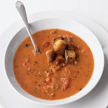 Fire-Roasted Tomato Bisque