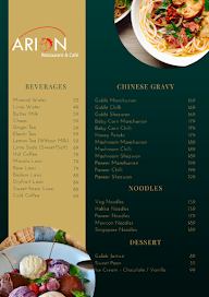 Arion - Restaurant & Café menu 5